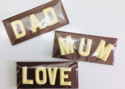Small Chocolate Plaques